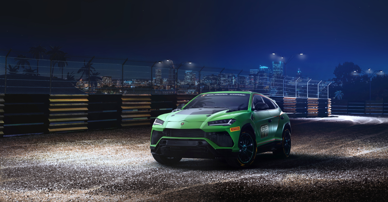 Illustration for article titled Lamborghini Wasn’t Kidding About a Urus SUV Racing Series